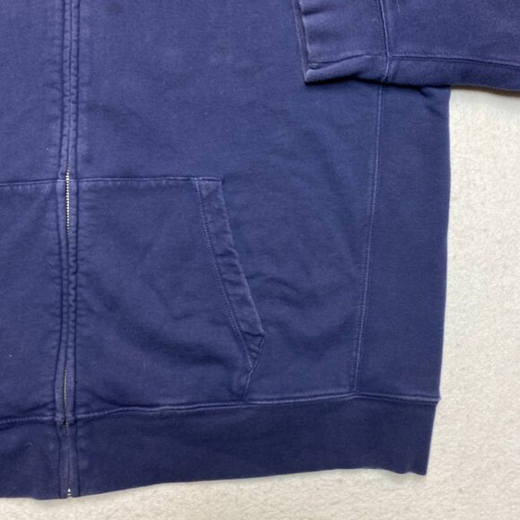 Vintage Polo Ralph Lauren Hoodie Mens 2XL Blue Y2K US Tennis Open 2005 Fleece - Picture 4 of 12